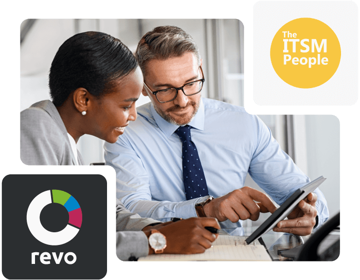 ITSM People Logo with Revo Logo ITSM Assessment